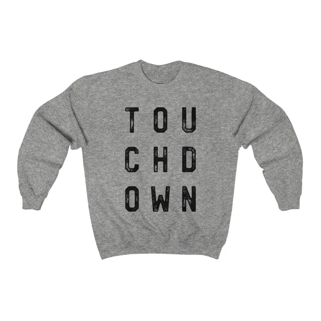 TOUCHDOWN Unisex Sweatshirt sold by Always Stylish Mama product image thumbnail 5