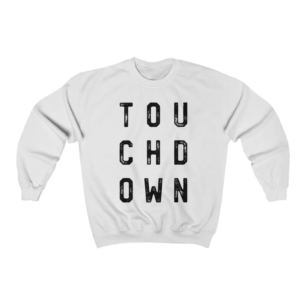 TOUCHDOWN Unisex Sweatshirt sold by Always Stylish Mama product image thumbnail 2
