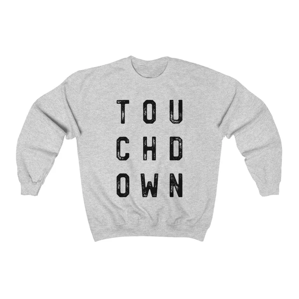 TOUCHDOWN Unisex Sweatshirt sold by Always Stylish Mama product image thumbnail 3