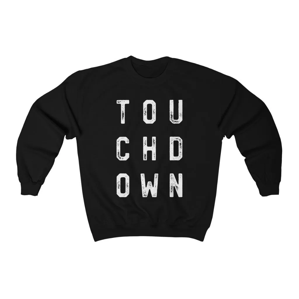 TOUCHDOWN Unisex Sweatshirt sold by Always Stylish Mama product image thumbnail 4