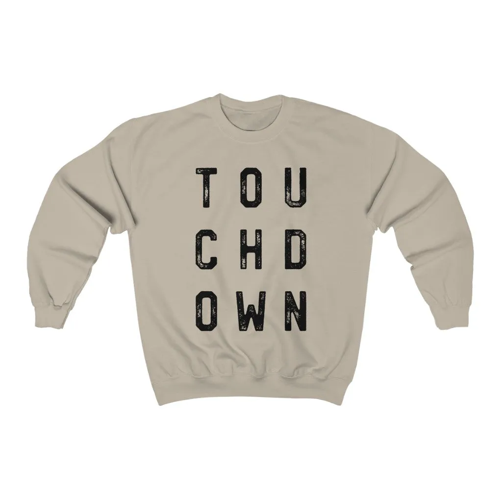 TOUCHDOWN Unisex Sweatshirt sold by Always Stylish Mama