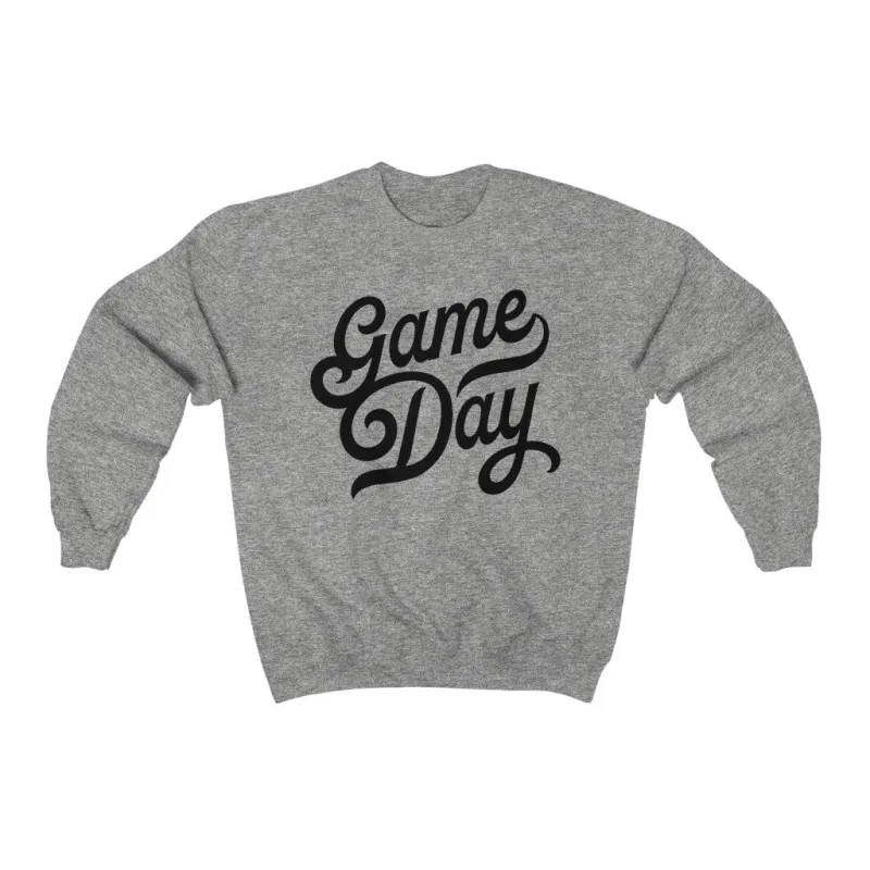 Game Day Script Unisex Sweatshirt sold by Always Stylish Mama