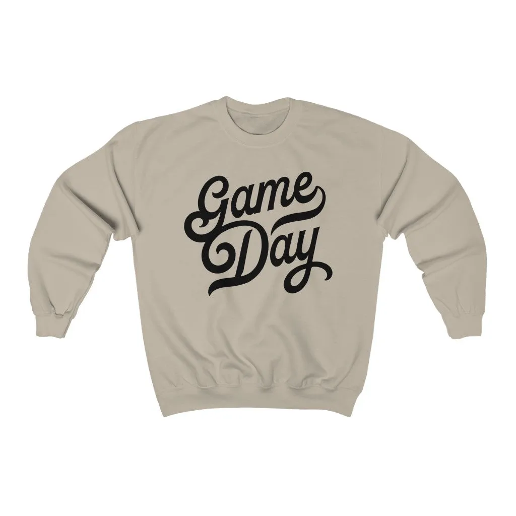 Game Day Script Unisex Sweatshirt sold by Always Stylish Mama product image thumbnail 5