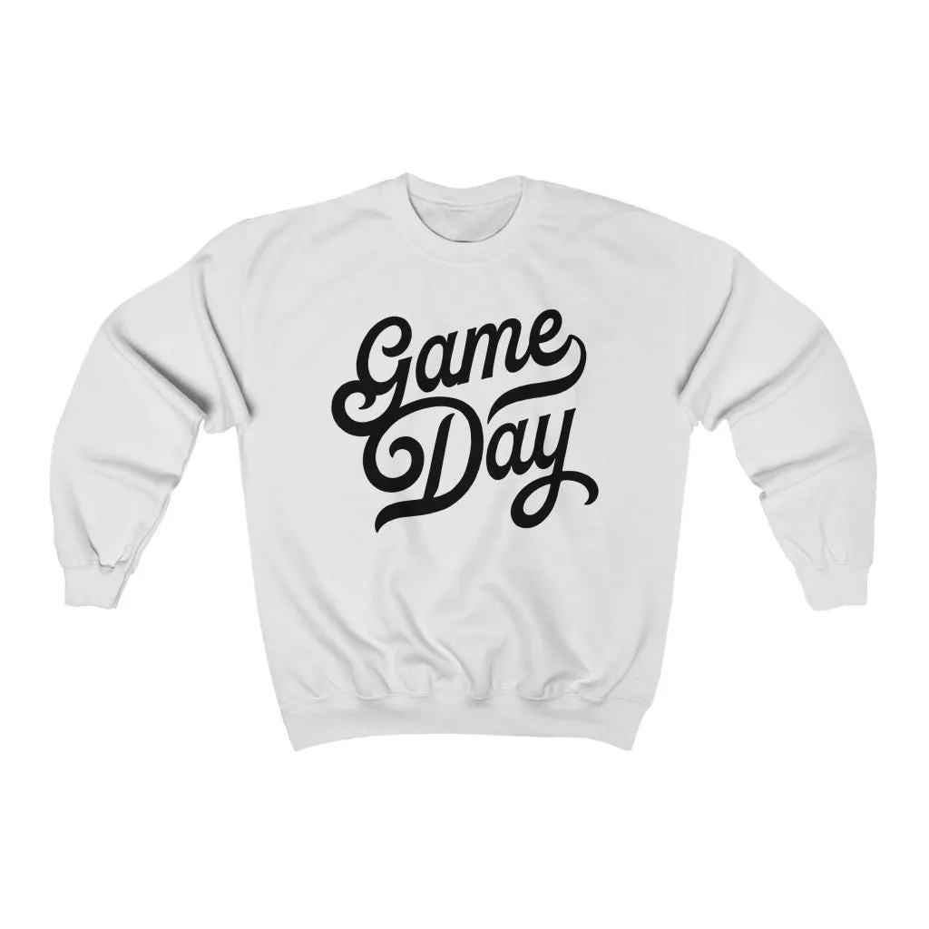 Game Day Script Unisex Sweatshirt sold by Always Stylish Mama product image thumbnail 2
