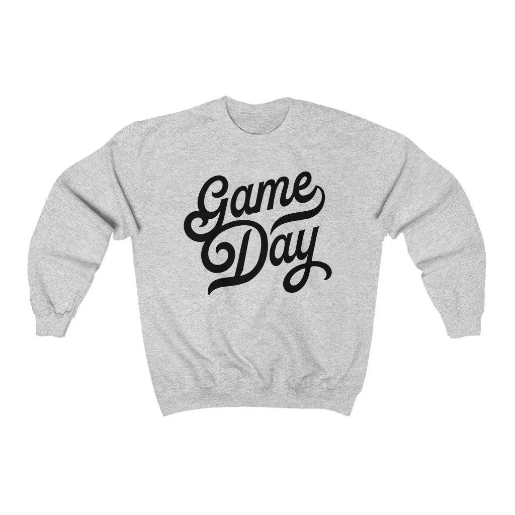 Game Day Script Unisex Sweatshirt sold by Always Stylish Mama product image thumbnail 3