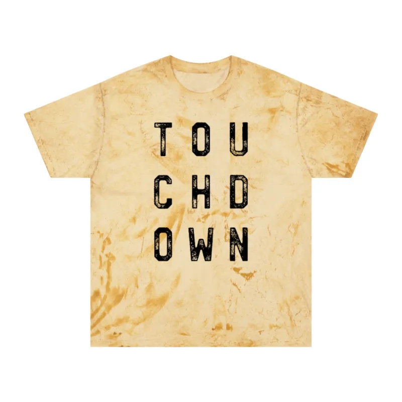 TOUCHDOWN Color Blast Unisex T-Shirt sold by Always Stylish Mama
