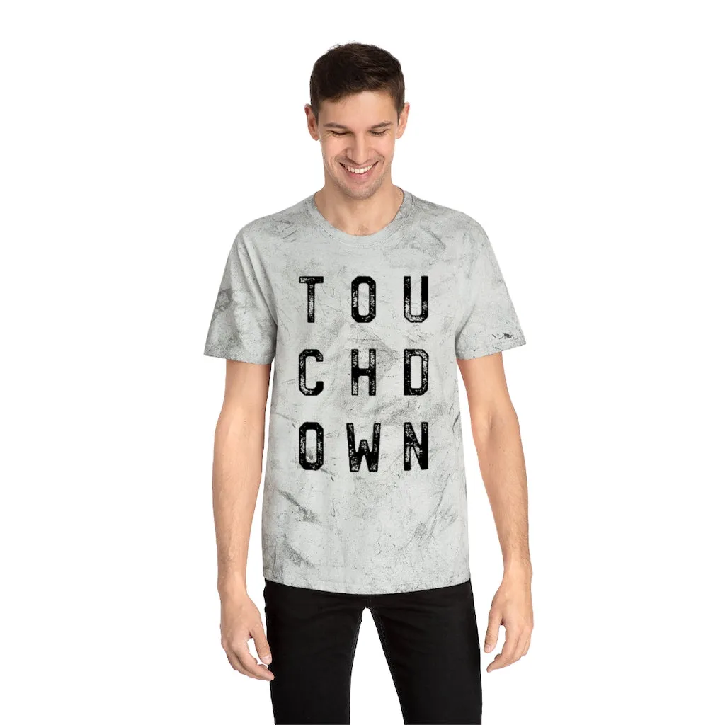 TOUCHDOWN Color Blast Unisex T-Shirt sold by Always Stylish Mama product image thumbnail 5