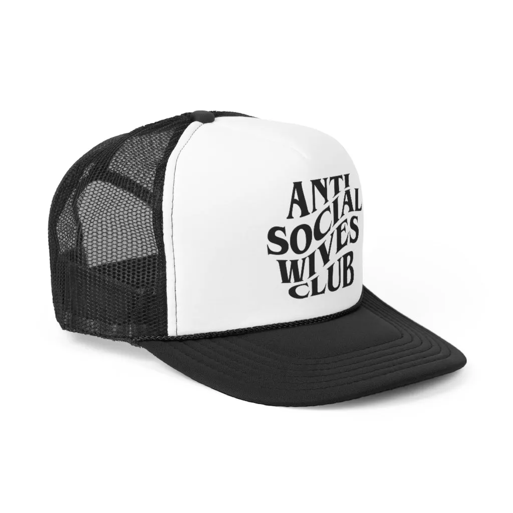 Anti Social Wives Club Trucker Caps sold by Always Stylish Mama product image thumbnail 2