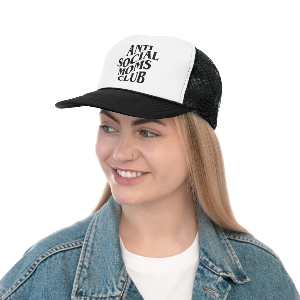 Anti Social Moms Club Trucker Caps sold by Always Stylish Mama product image thumbnail 4