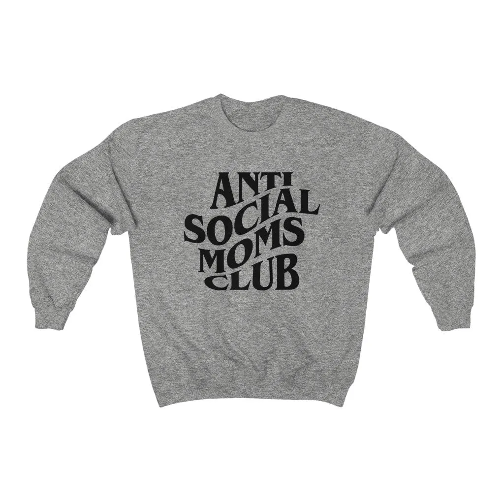Anti Social Moms Club Unisex Sweatshirt sold by Always Stylish Mama product image thumbnail 4