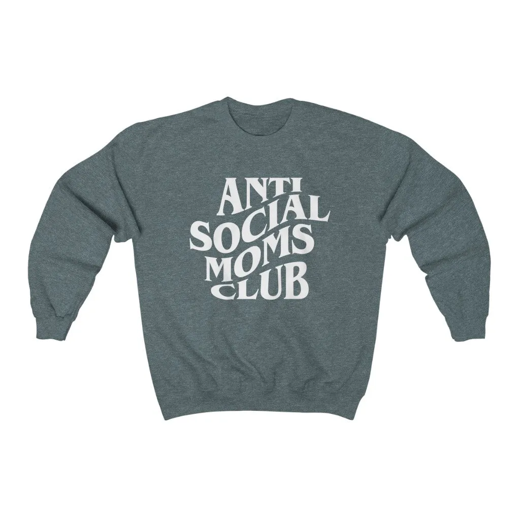 Anti Social Moms Club Unisex Sweatshirt sold by Always Stylish Mama product image thumbnail 5
