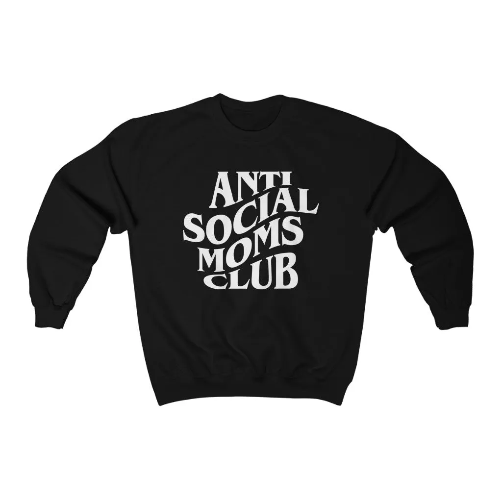Anti Social Moms Club Unisex Sweatshirt sold by Always Stylish Mama product image thumbnail 3