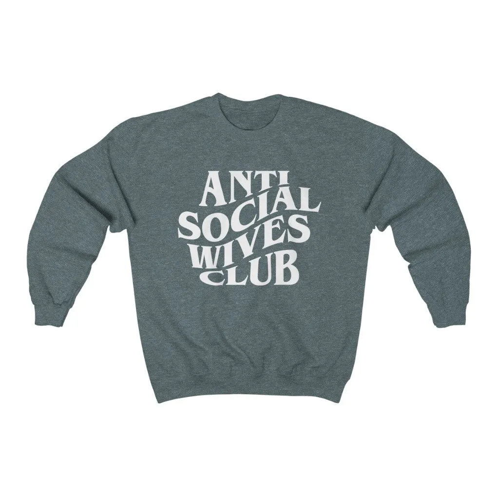 Anti Social Wives Club Unisex Sweatshirt sold by Always Stylish Mama product image thumbnail 5