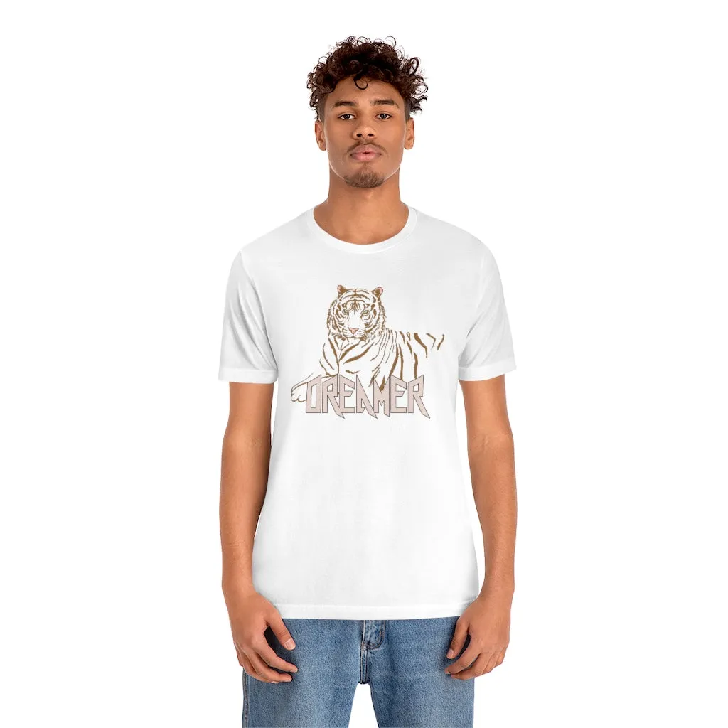 Dreamer Tiger Unisex Tee sold by Always Stylish Mama product image thumbnail 3