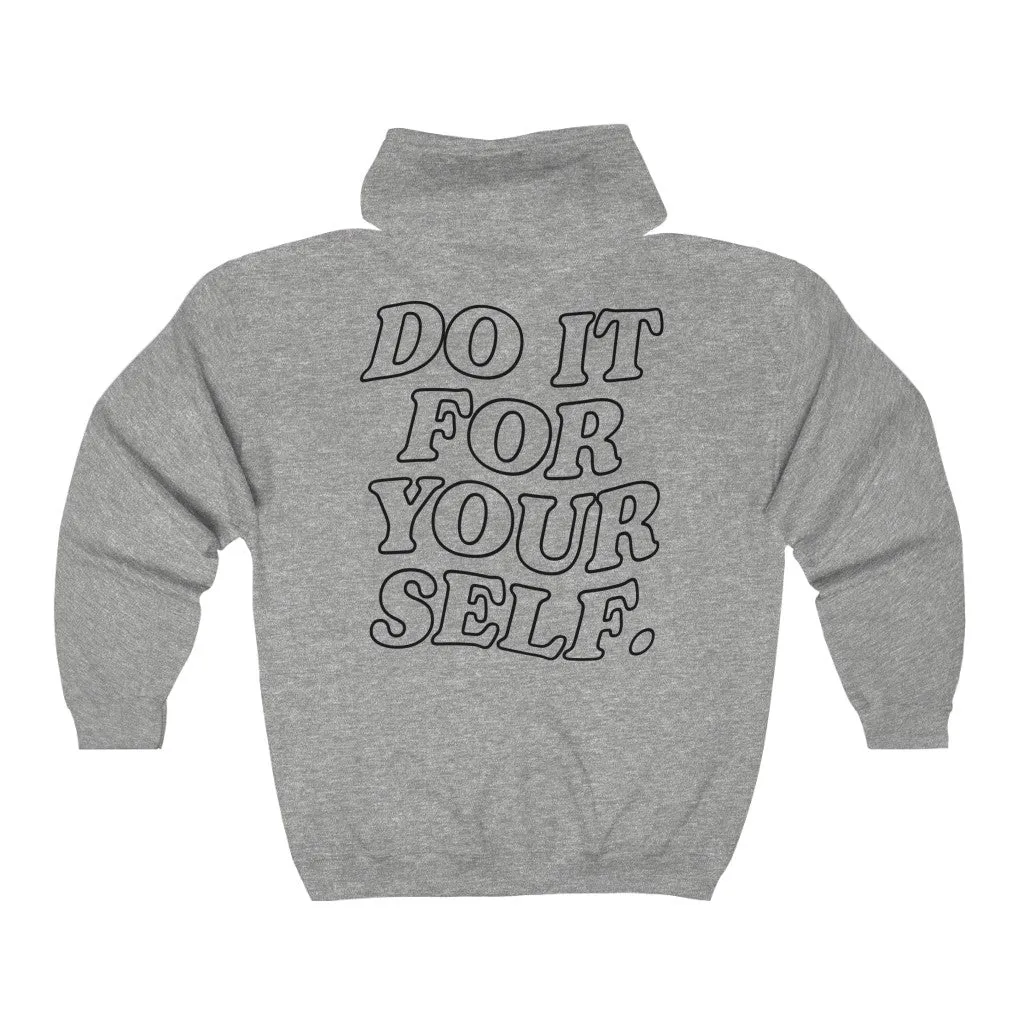 Do It For Your Self Zip Up Hoodie sold by Always Stylish Mama