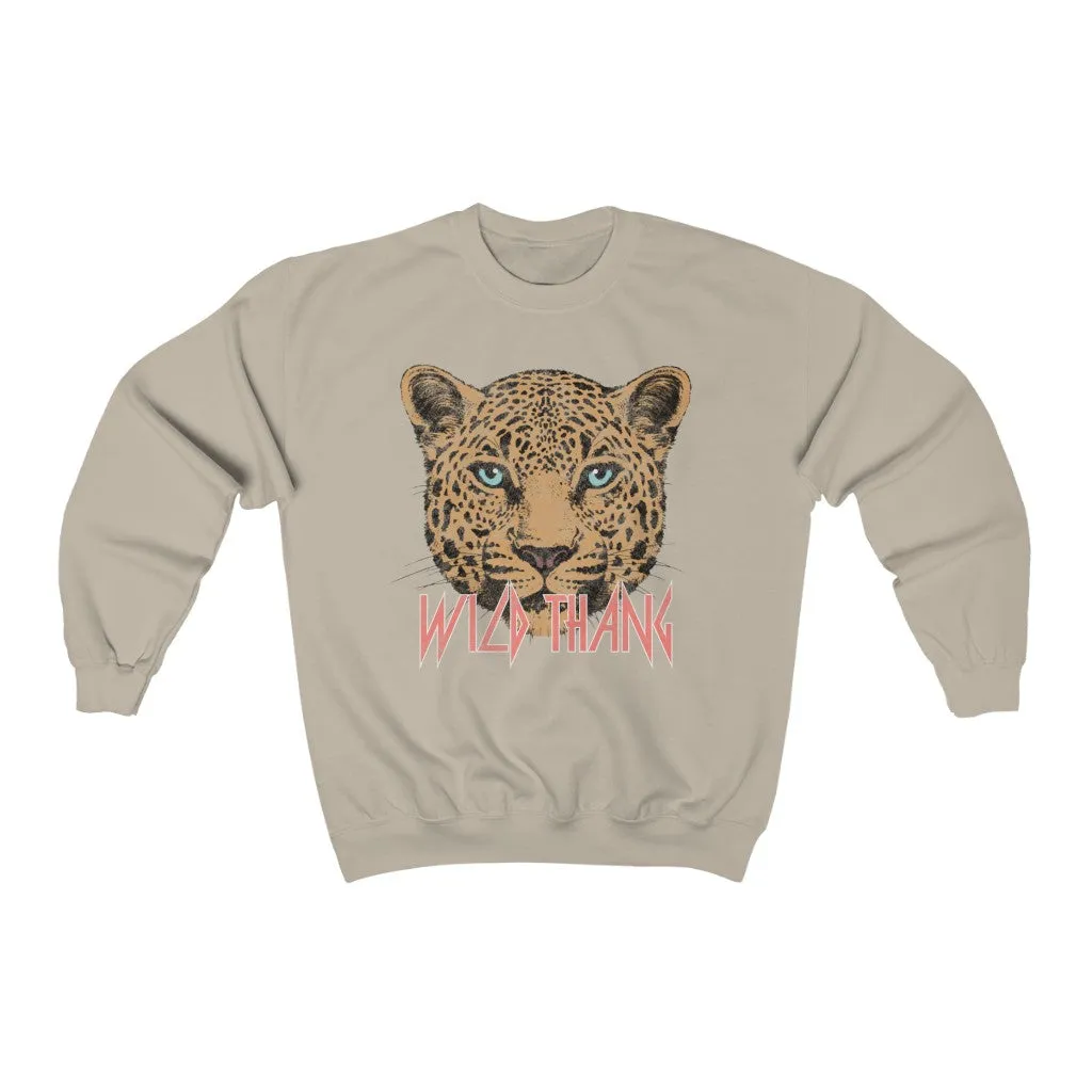 Wild Thang Cheetah Unisex Sweatshirt sold by Always Stylish Mama product image thumbnail 4