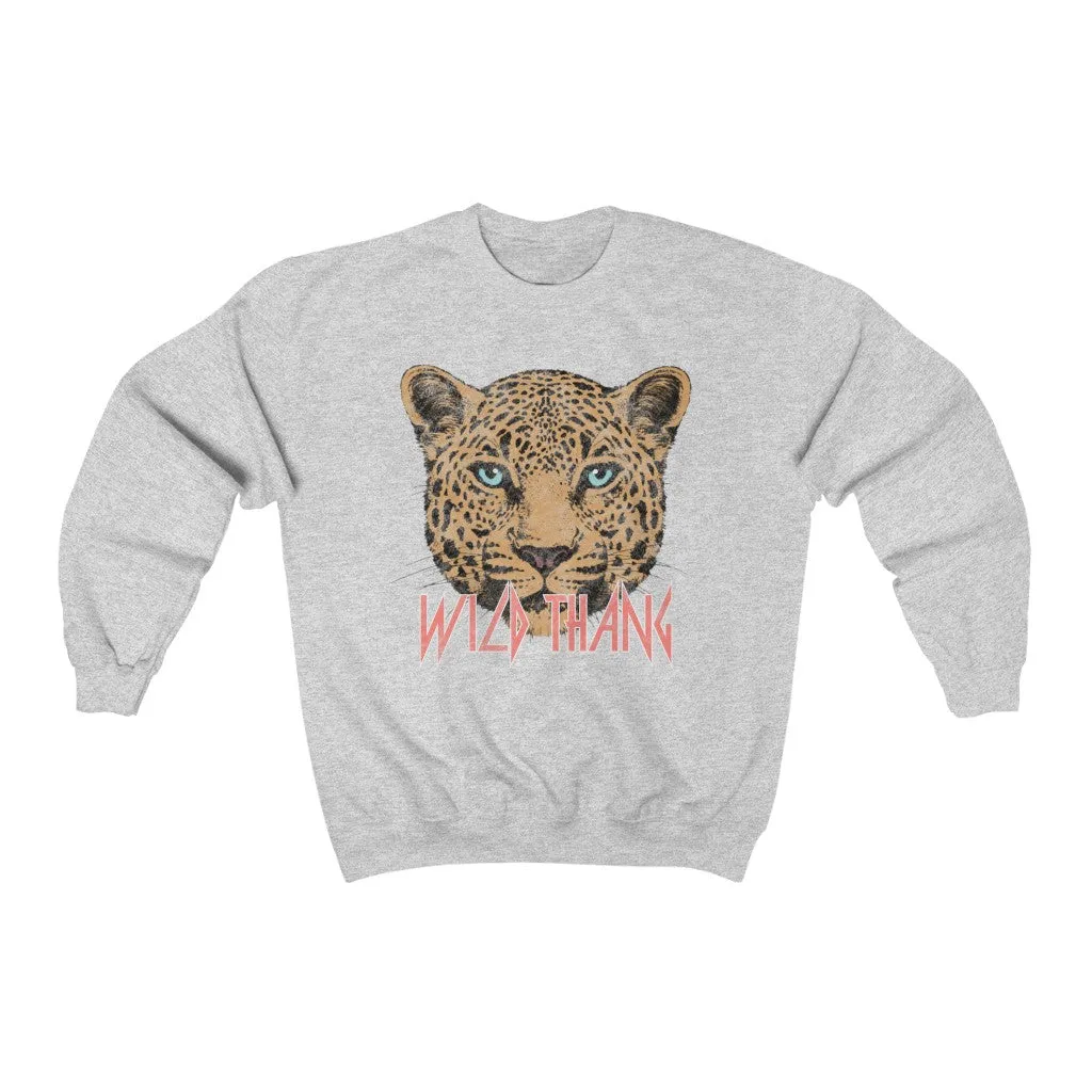 Wild Thang Cheetah Unisex Sweatshirt sold by Always Stylish Mama