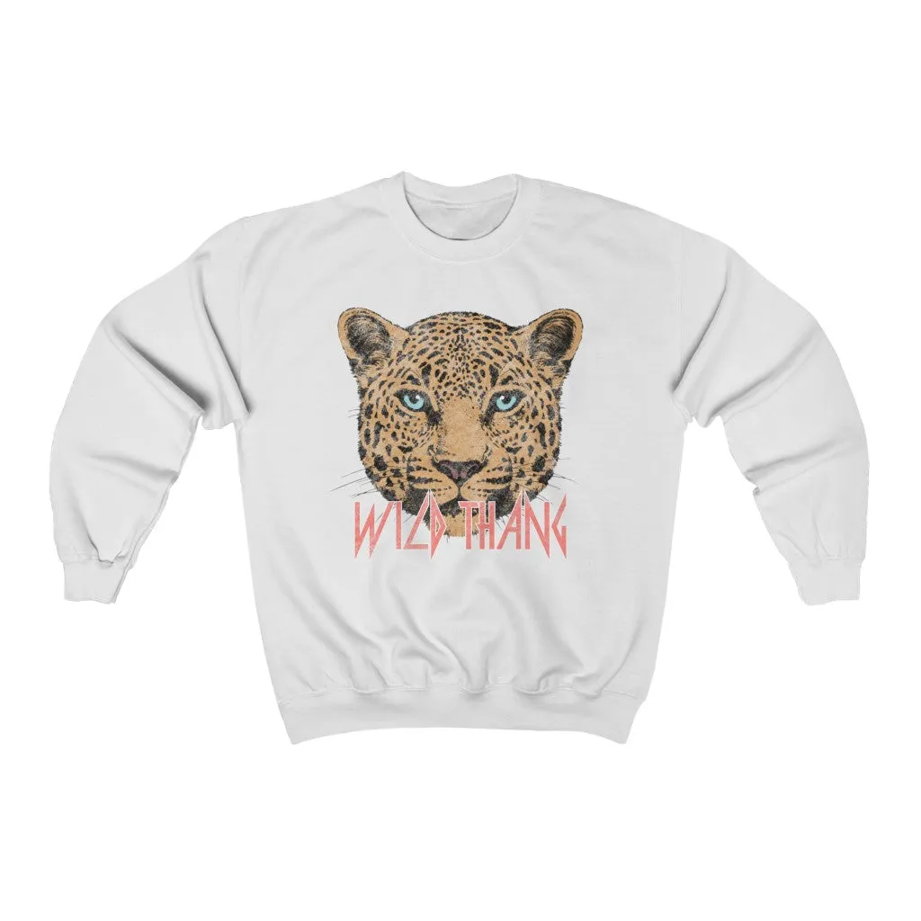Wild Thang Cheetah Unisex Sweatshirt sold by Always Stylish Mama product image thumbnail 2