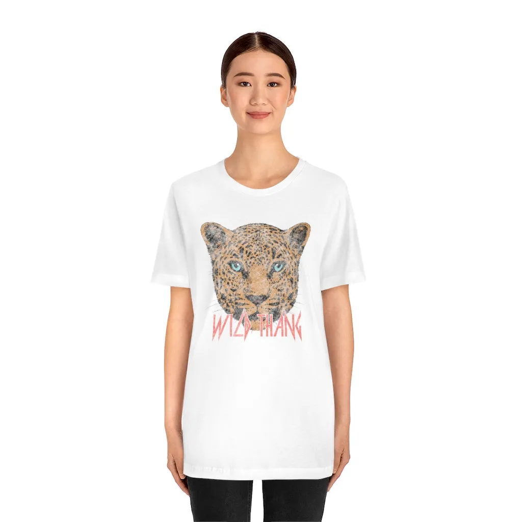 Wild Thang Cheetah Unisex Tee sold by Always Stylish Mama product image thumbnail 2