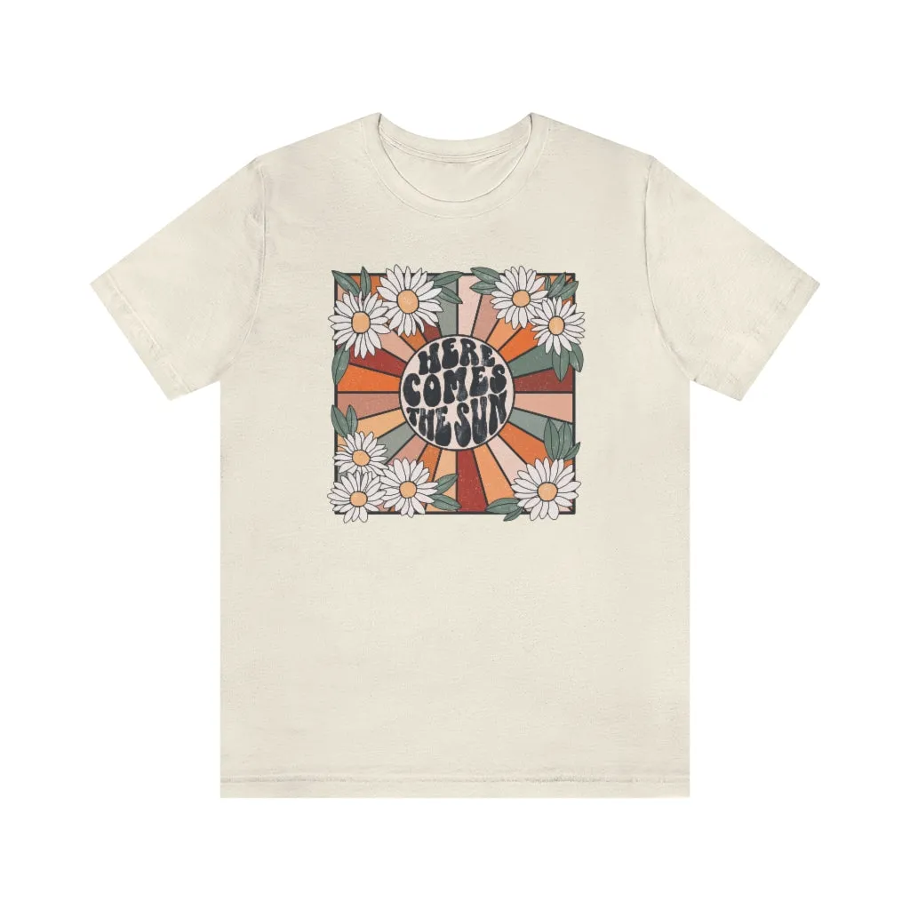 Here Comes The Sun Unisex Tee sold by Always Stylish Mama