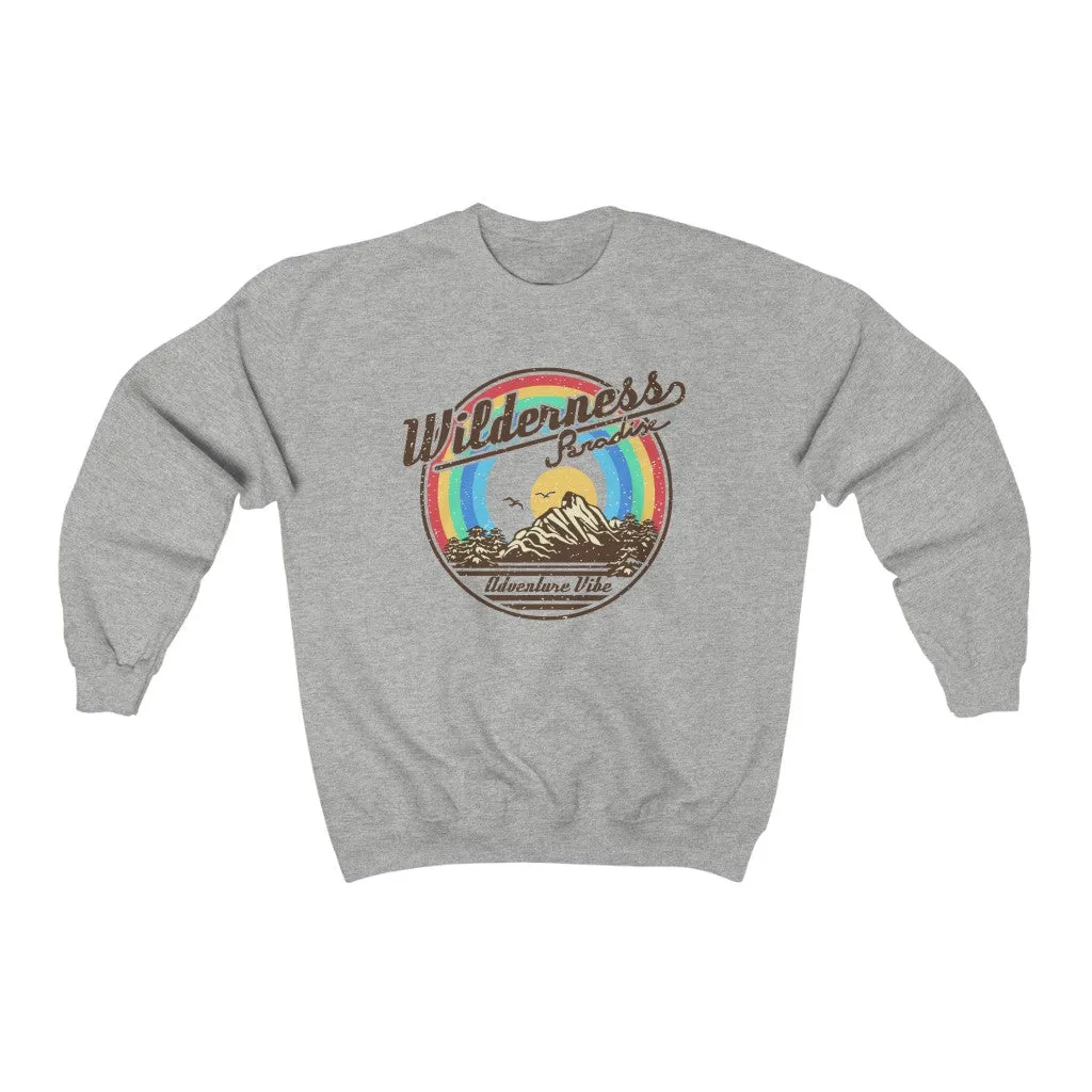Wilderness Paradise Unisex Sweatshirt sold by Always Stylish Mama product image thumbnail 5
