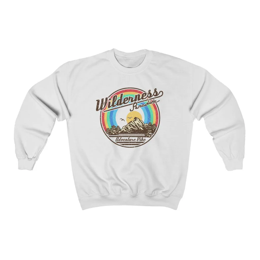 Wilderness Paradise Unisex Sweatshirt sold by Always Stylish Mama product image thumbnail 2