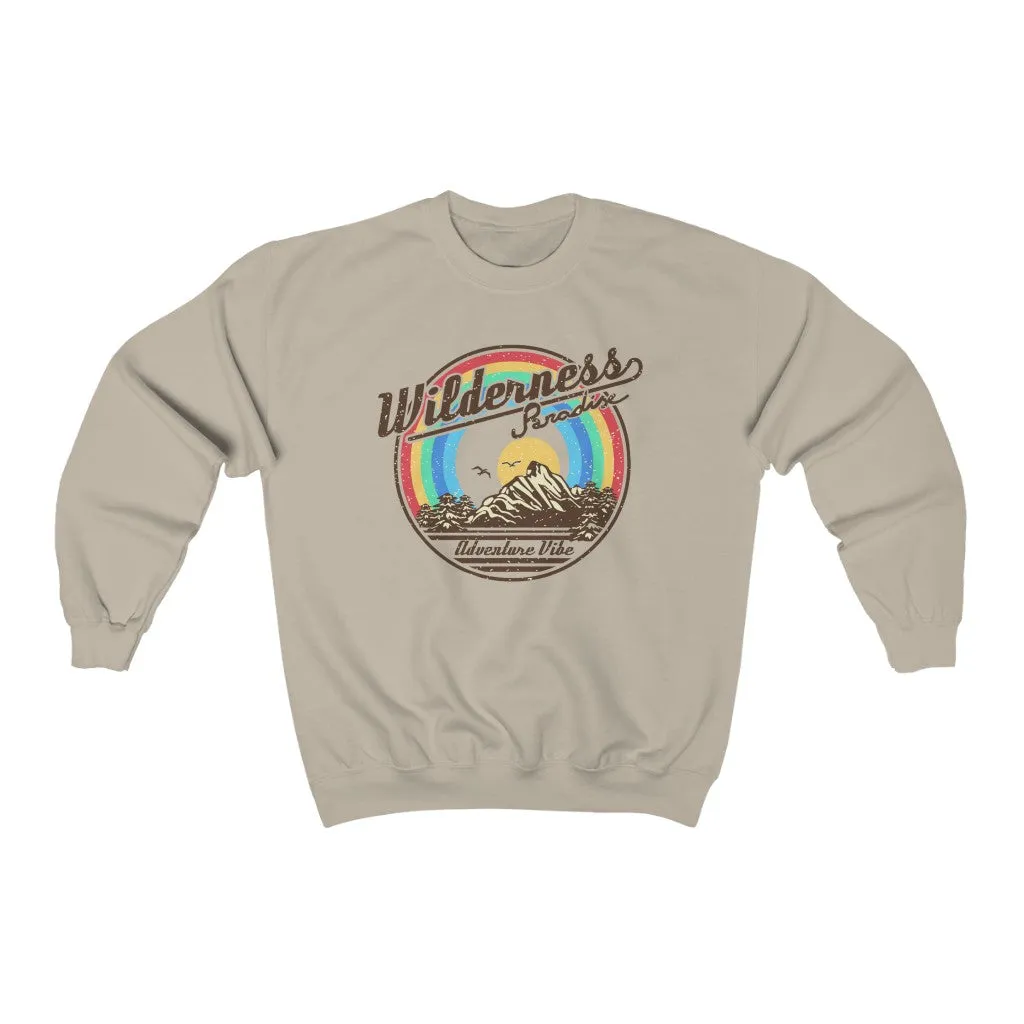 Wilderness Paradise Unisex Sweatshirt sold by Always Stylish Mama product image thumbnail 3