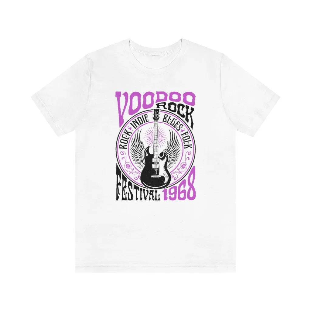 Voodoo Rock Festival Unisex Tee sold by Always Stylish Mama product image thumbnail 4