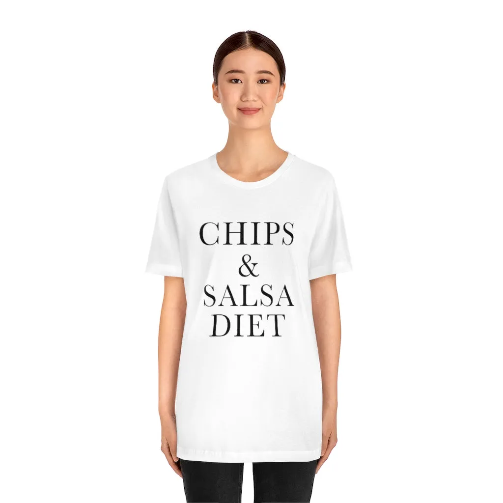 Chips & Salsa Diet Unisex Tee sold by Always Stylish Mama product image thumbnail 2