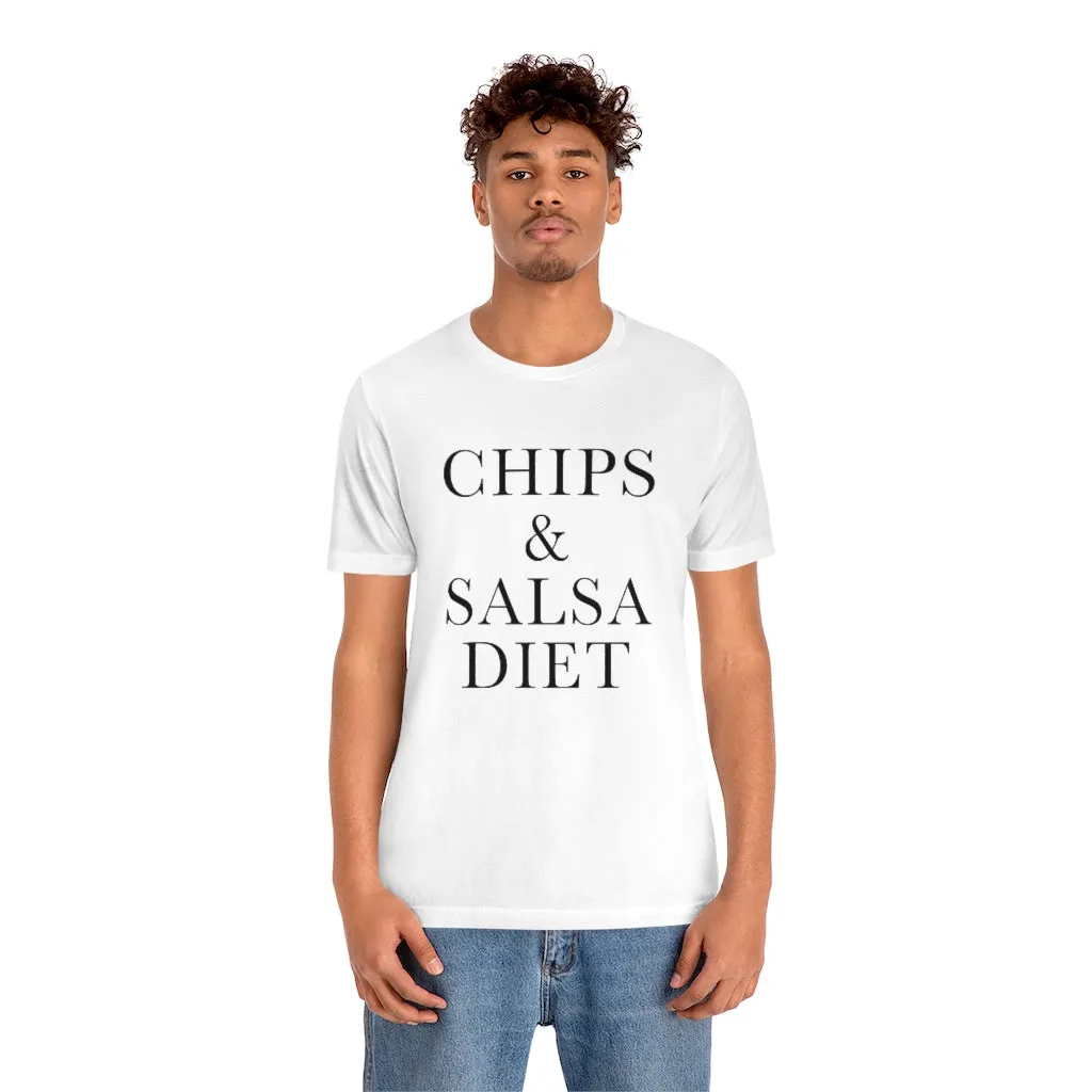 Chips & Salsa Diet Unisex Tee sold by Always Stylish Mama product image thumbnail 3