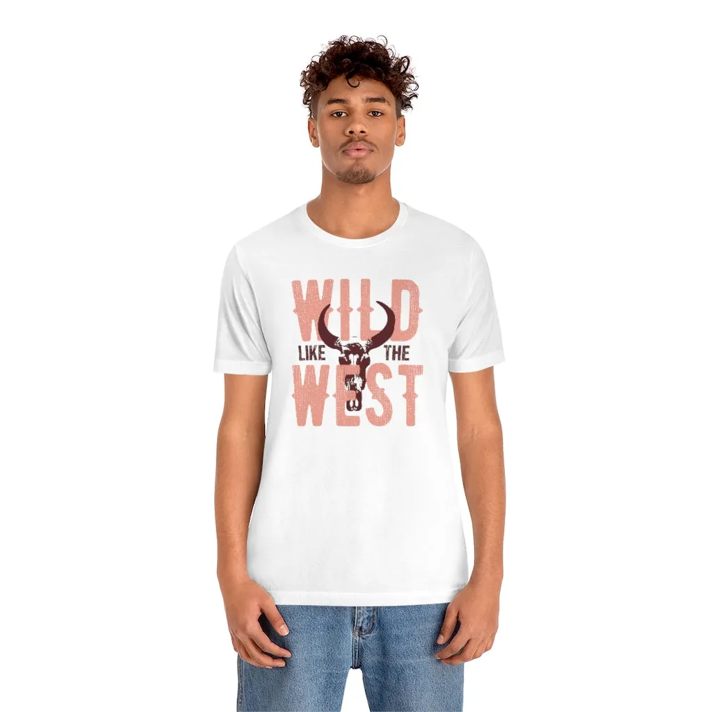 Wild Like The West Rodeo Unisex Tee sold by Always Stylish Mama product image thumbnail 3