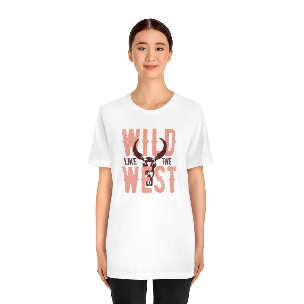 Wild Like The West Rodeo Unisex Tee sold by Always Stylish Mama product image thumbnail 2
