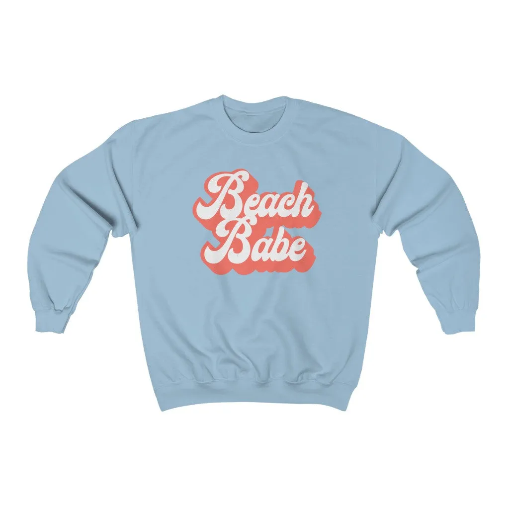 Beach Babe Unisex Sweatshirt sold by Always Stylish Mama product image thumbnail 3