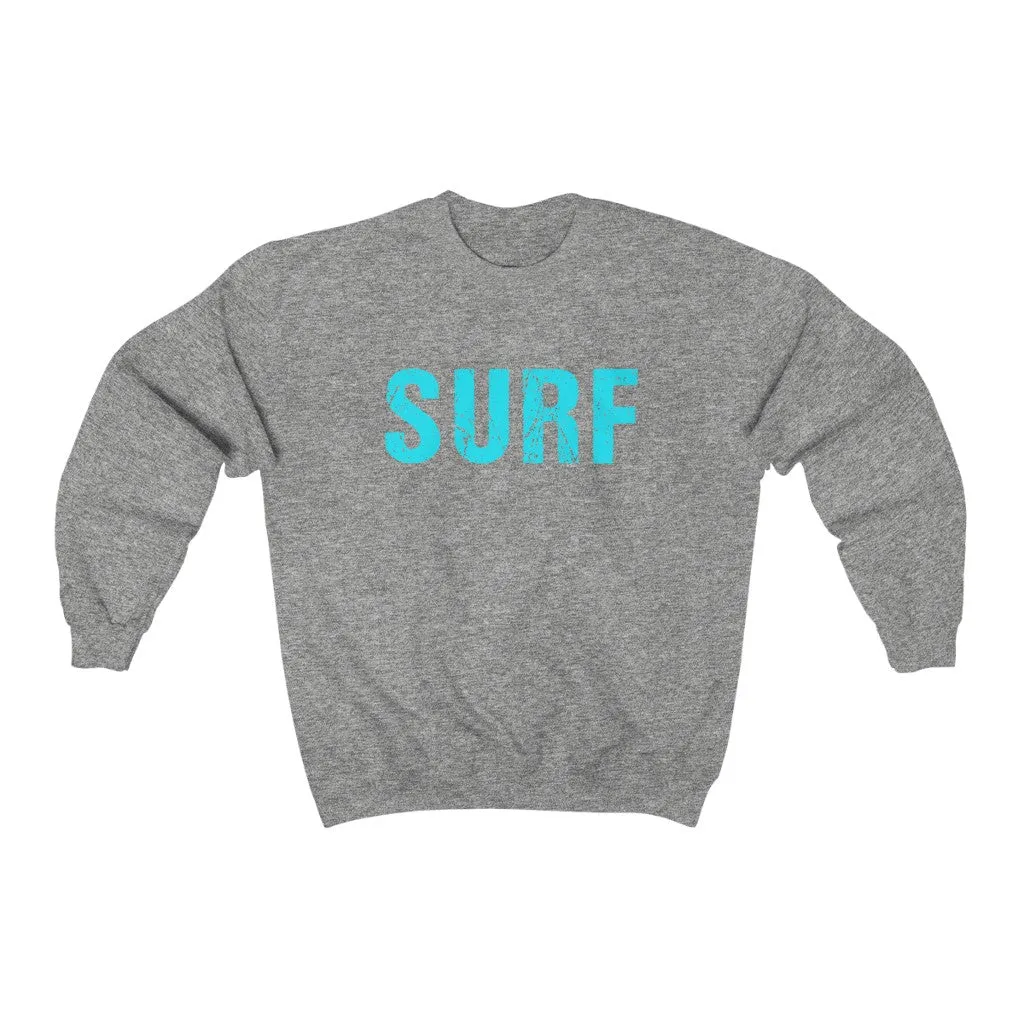 SURF Unisex Sweatshirt sold by Always Stylish Mama