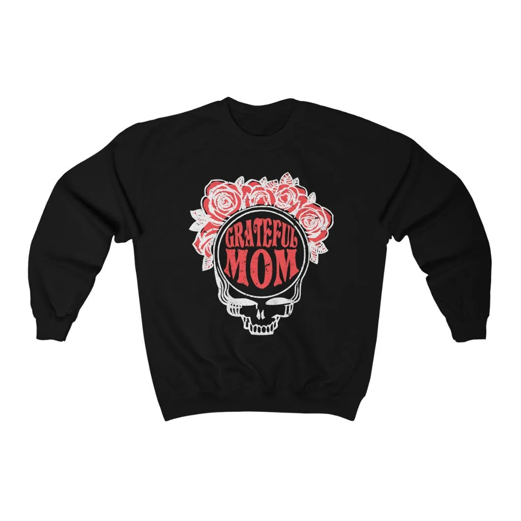 Grateful Mom Unisex Sweatshirt sold by Always Stylish Mama product image thumbnail 2
