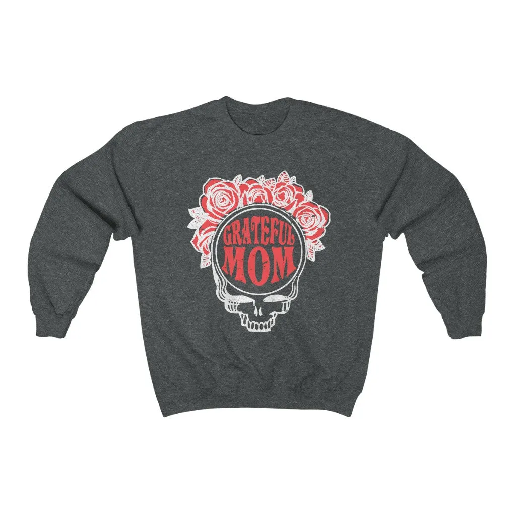 Grateful Mom Unisex Sweatshirt sold by Always Stylish Mama product image thumbnail 5