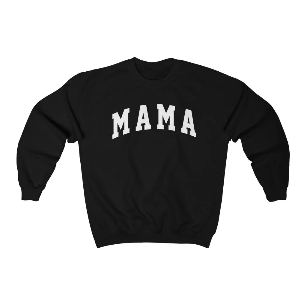 Mama Bold Unisex Sweatshirt sold by Always Stylish Mama product image thumbnail 3