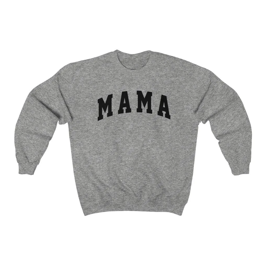 Mama Bold Unisex Sweatshirt sold by Always Stylish Mama product image thumbnail 4