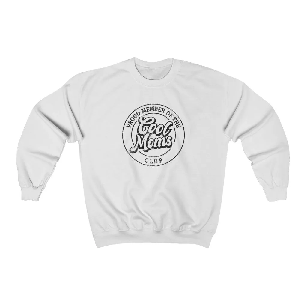 Cool Moms Club Unisex Sweatshirt sold by Always Stylish Mama product image thumbnail 2
