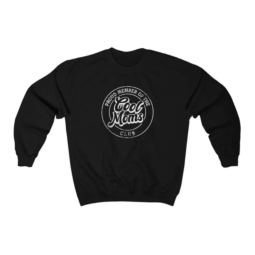Cool Moms Club Unisex Sweatshirt sold by Always Stylish Mama product image thumbnail 3