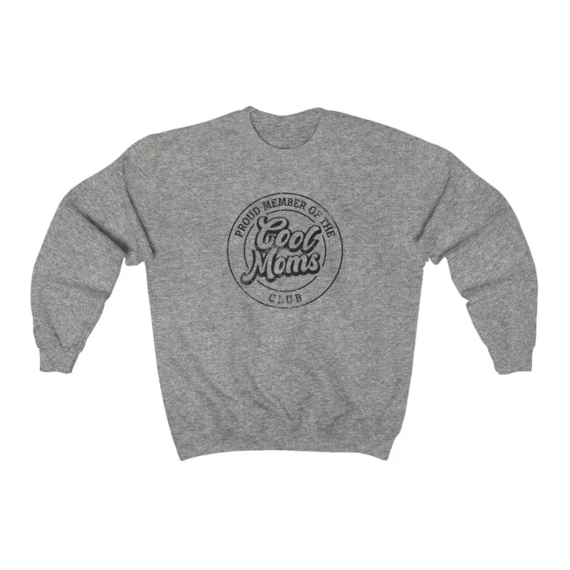 Cool Moms Club Unisex Sweatshirt sold by Always Stylish Mama