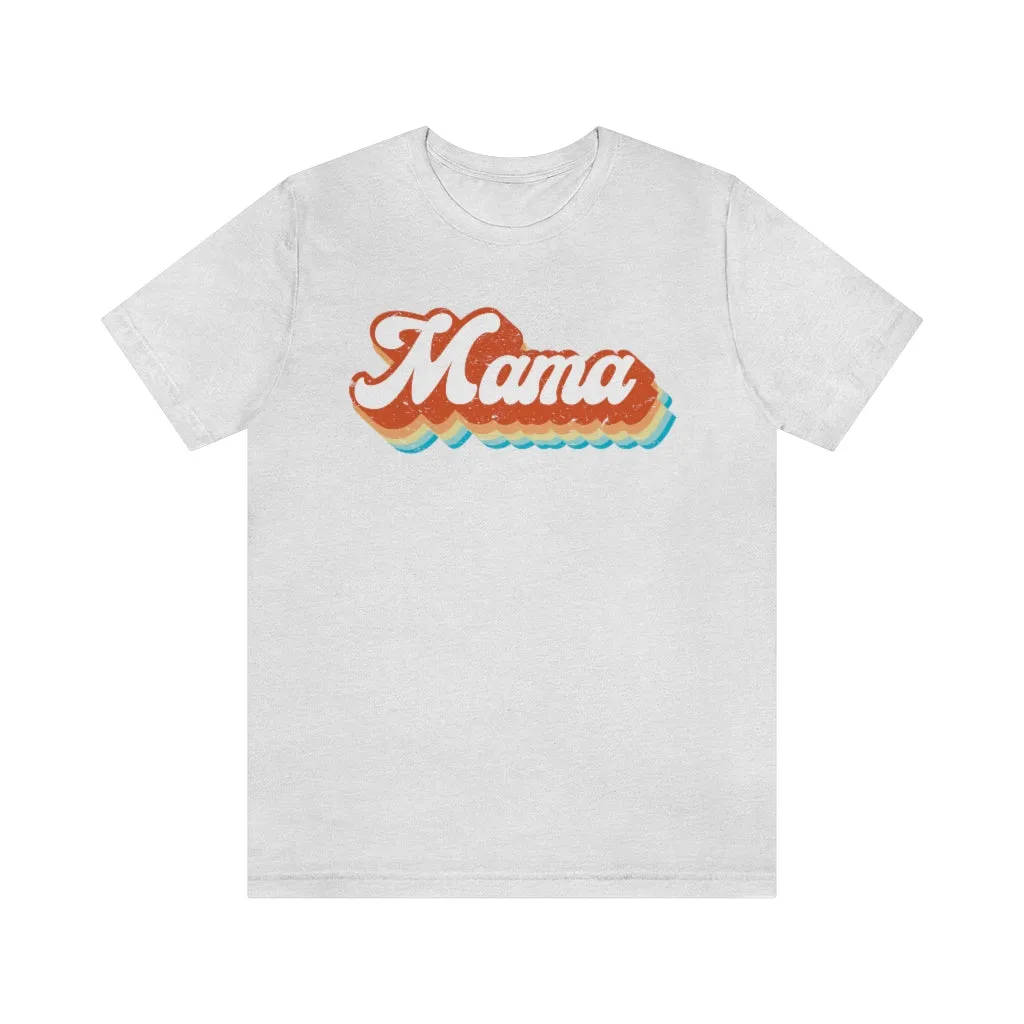 Retro Mama Unisex Tee sold by Always Stylish Mama product image thumbnail 4