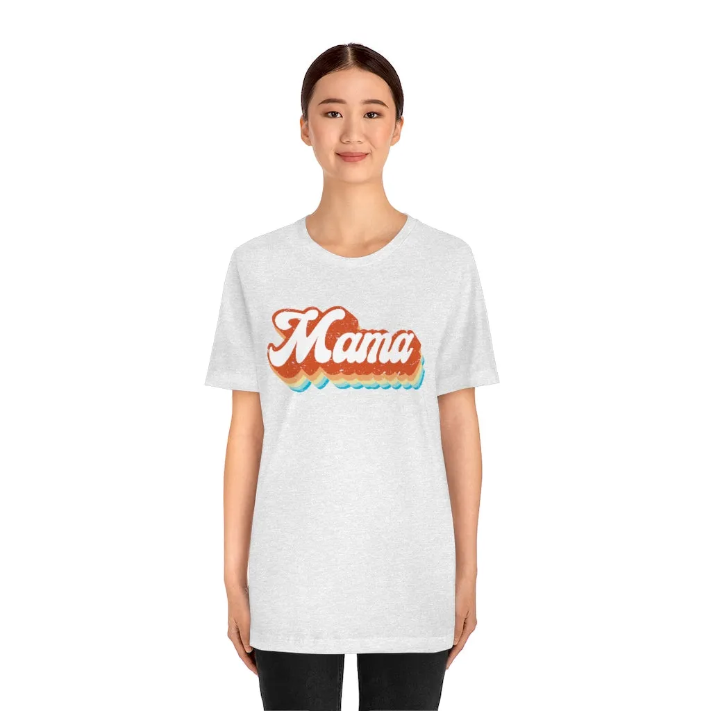 Retro Mama Unisex Tee sold by Always Stylish Mama product image thumbnail 5