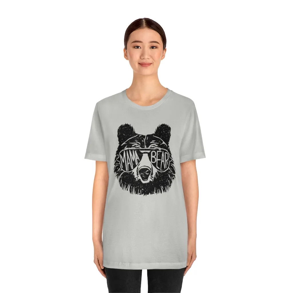 Cool Mama Bear Sunglasses Unisex Tee sold by Always Stylish Mama product image thumbnail 2
