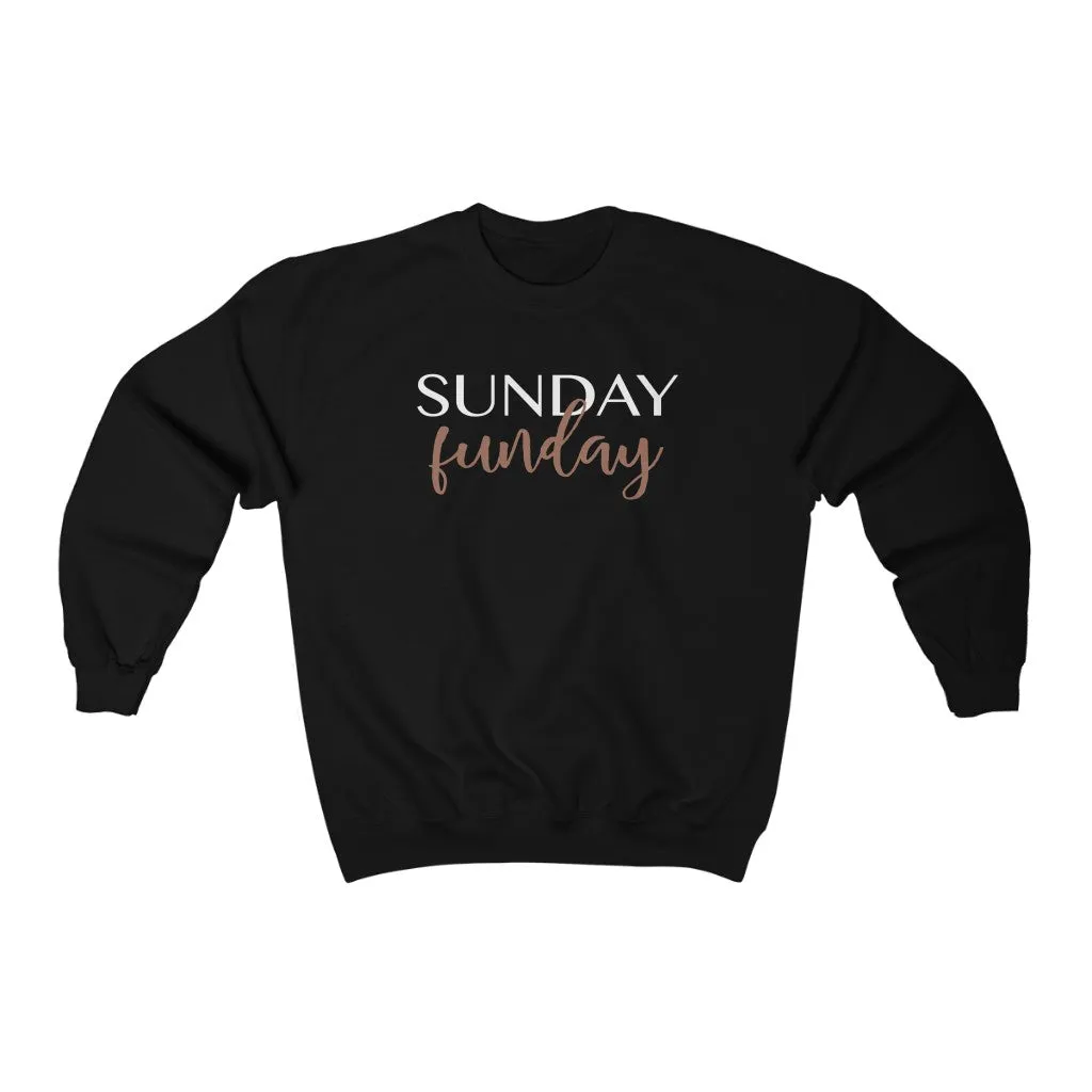 Sunday Funday Unisex Sweatshirt sold by Always Stylish Mama product image thumbnail 2