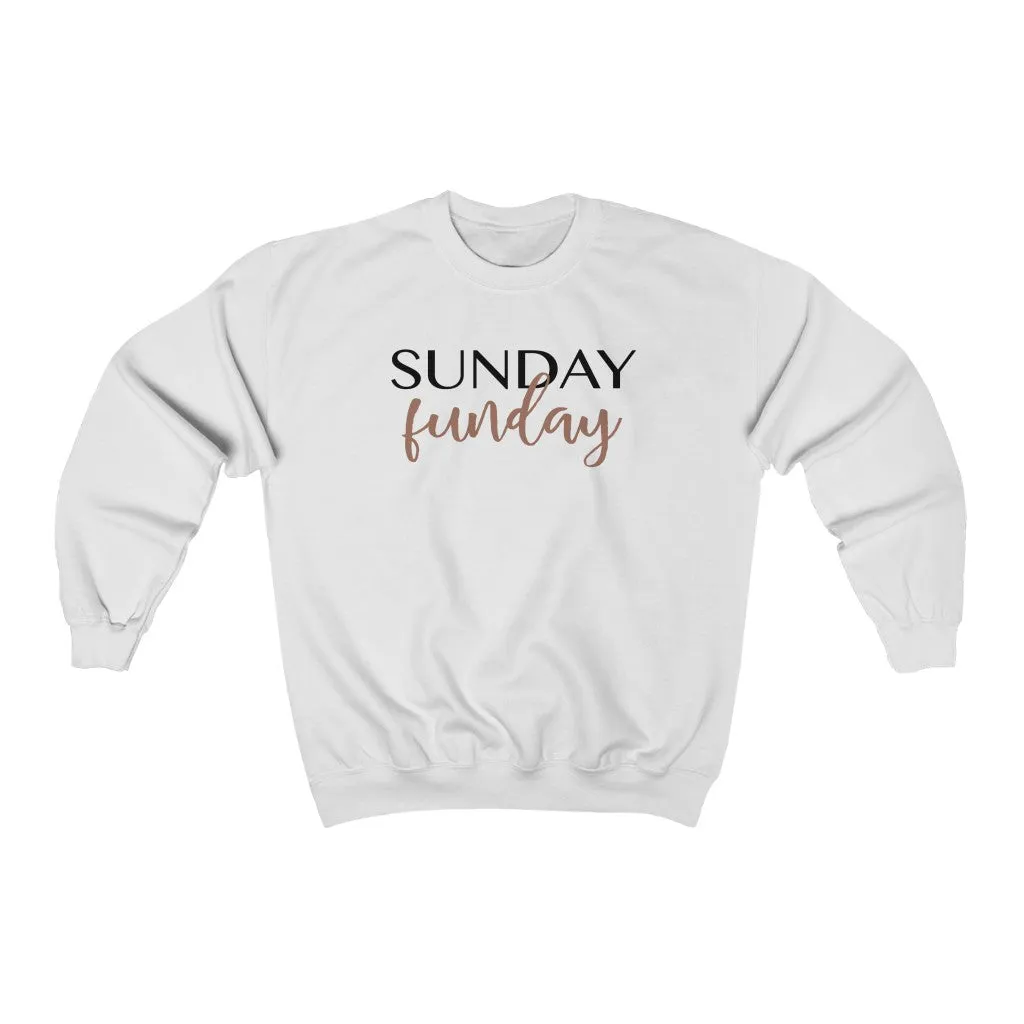 Sunday Funday Unisex Sweatshirt sold by Always Stylish Mama