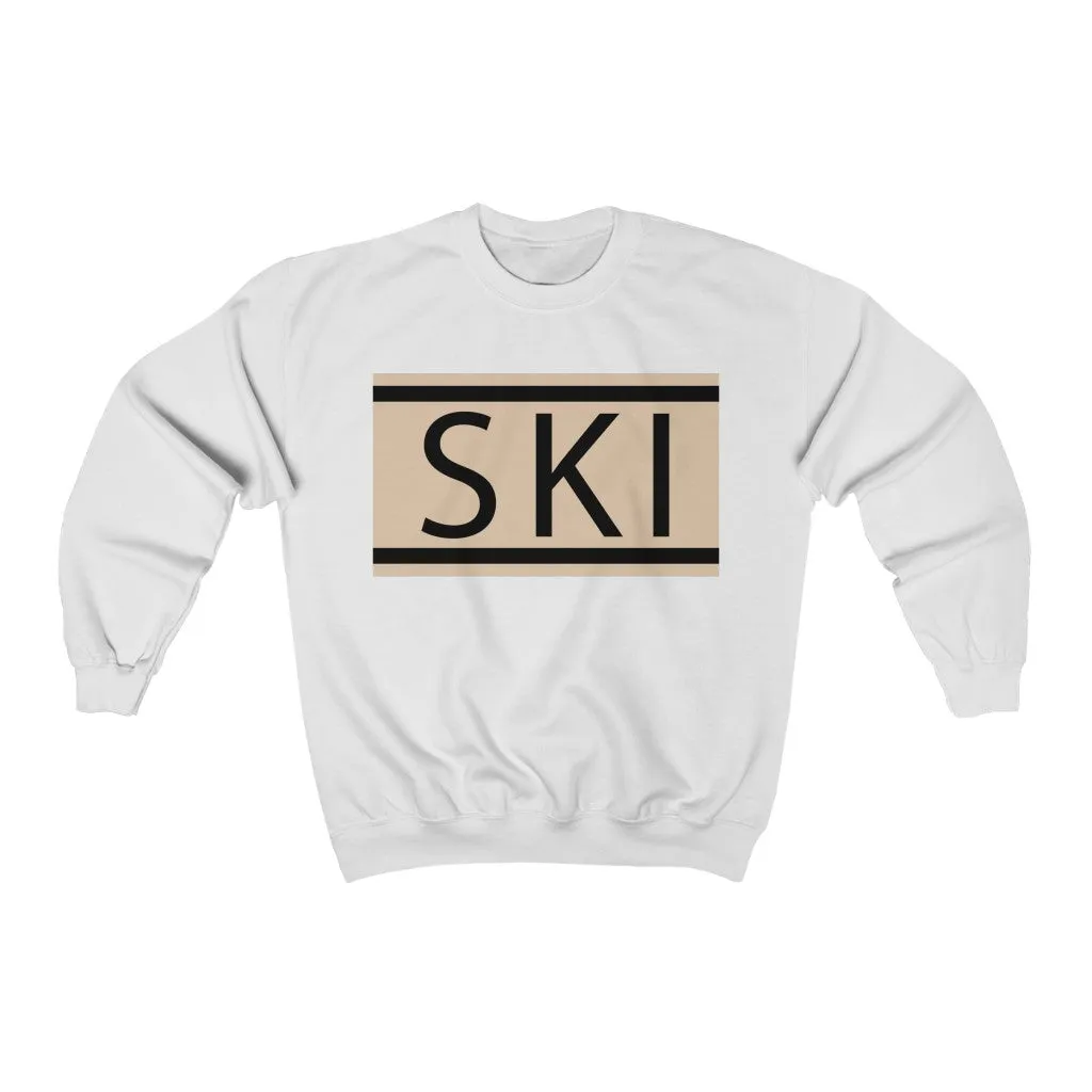 SKI Unisex Sweatshirt sold by Always Stylish Mama
