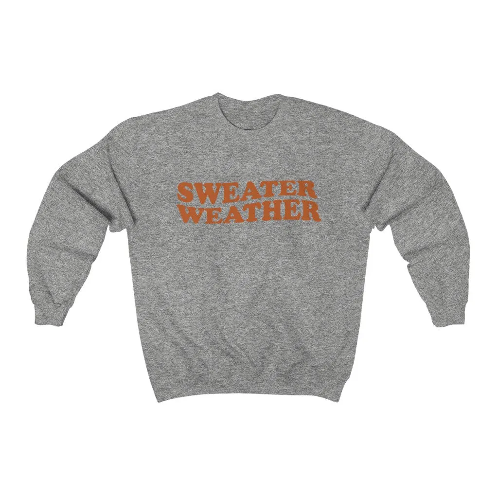 Sweater Weather Unisex Sweatshirt sold by Always Stylish Mama