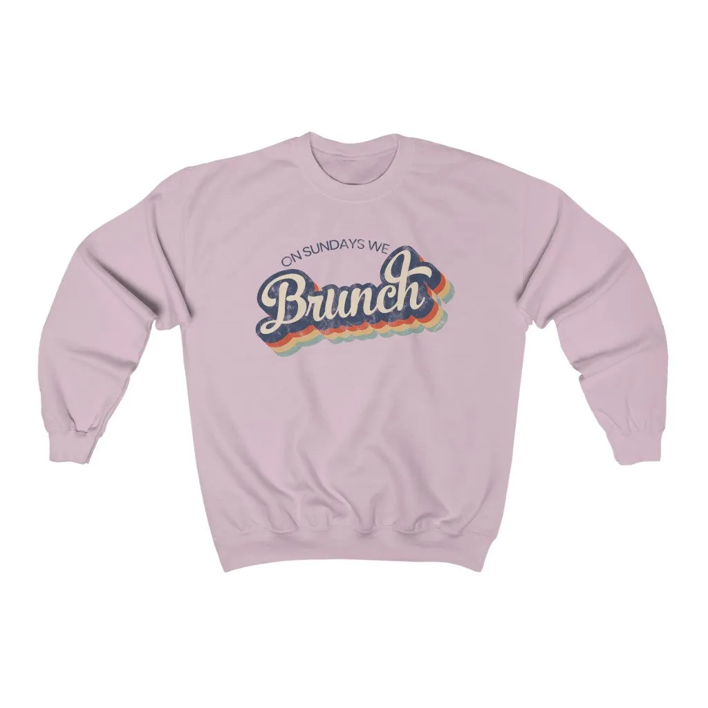 On Sundays We Brunch Unisex Sweatshirt sold by Always Stylish Mama product image thumbnail 5