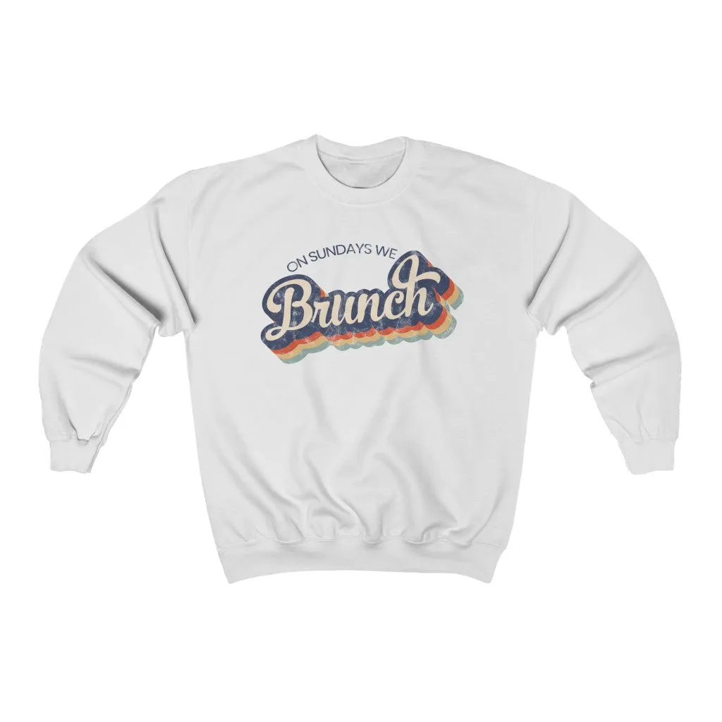 On Sundays We Brunch Unisex Sweatshirt sold by Always Stylish Mama